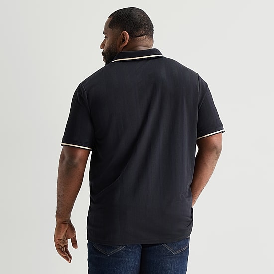 Shaquille O'Neal XLG™ Big and Tall Mens Short Sleeve Polo Shirt