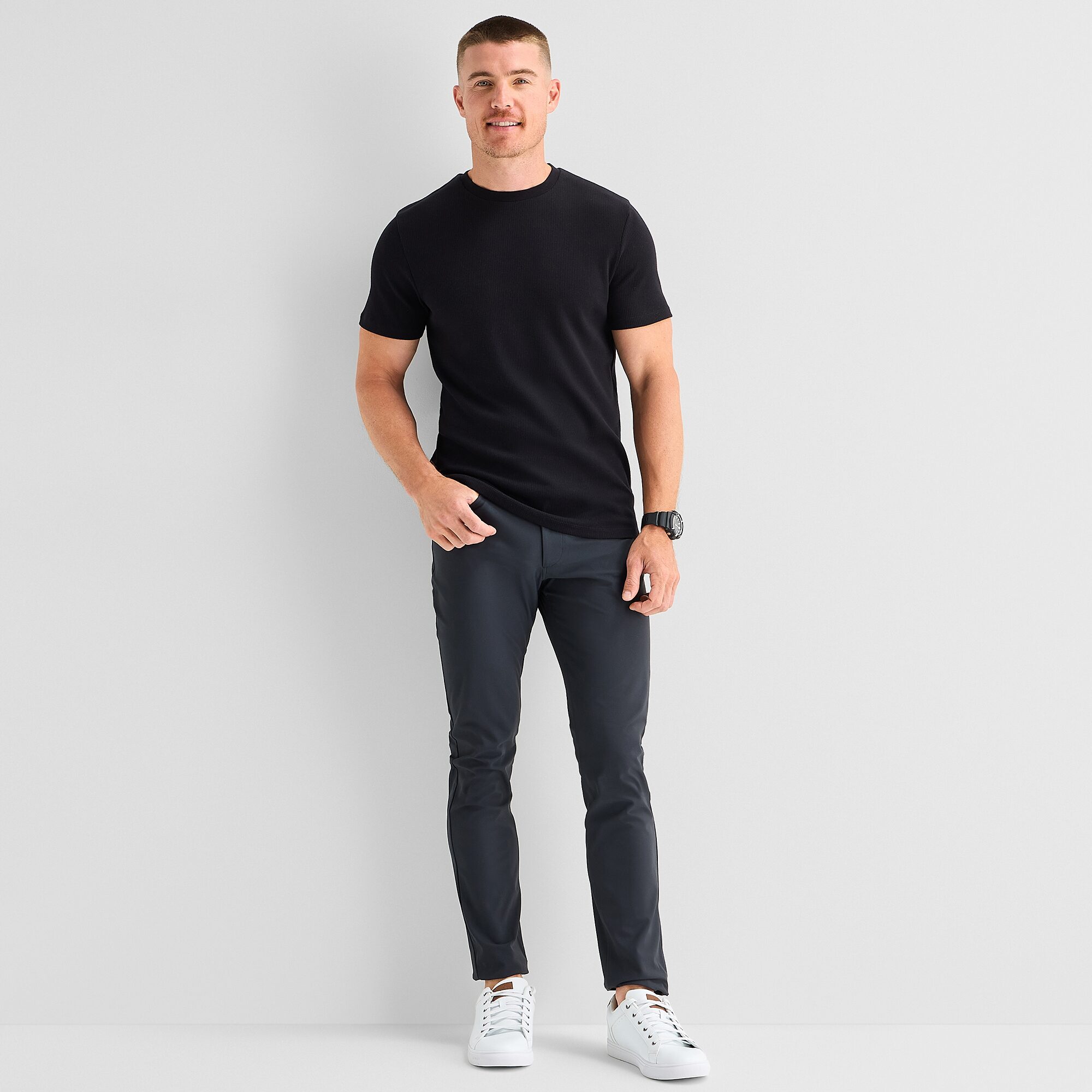 Stylus Mens Crew Neck Short Sleeve T-Shirt