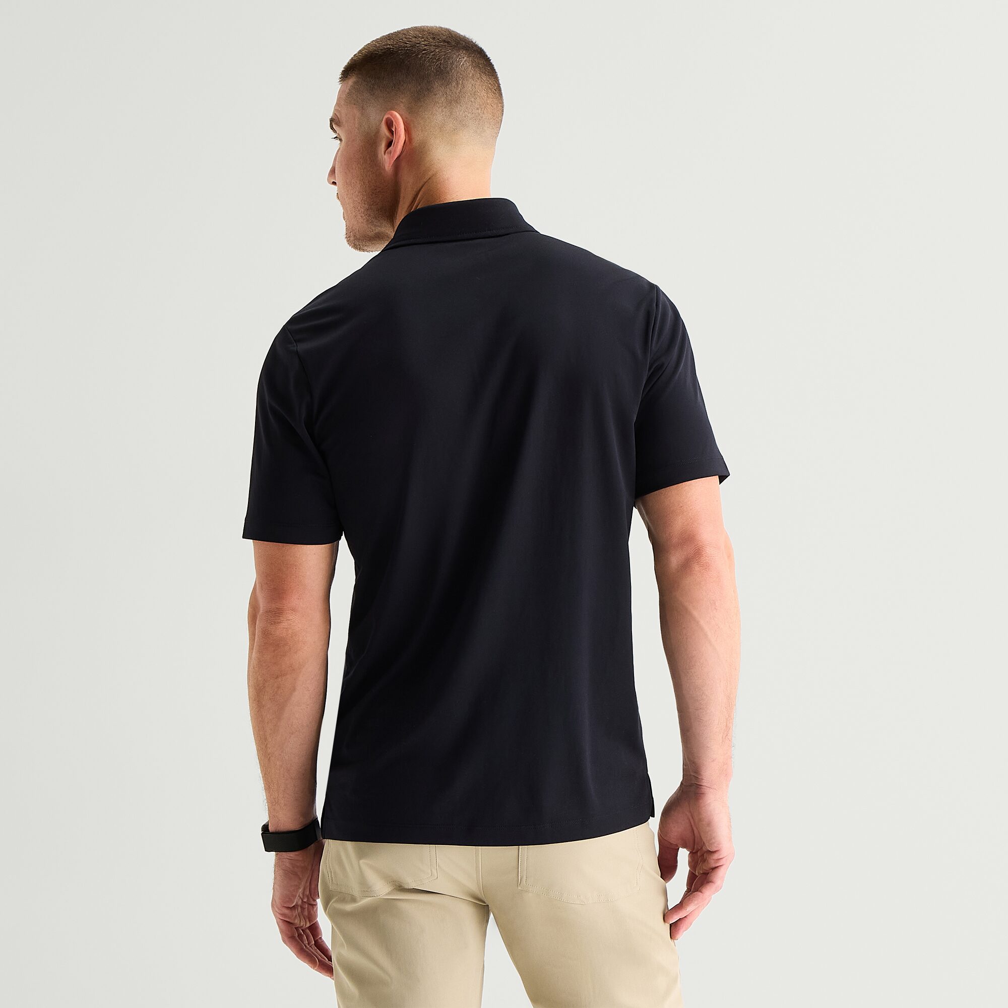 Stylus Mens Regular Fit Short Sleeve Polo Shirt