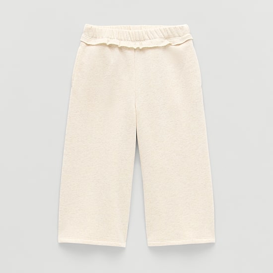 Grayson Little Toddler Girls Wide Leg Relaxed Fit Pull-On Pant