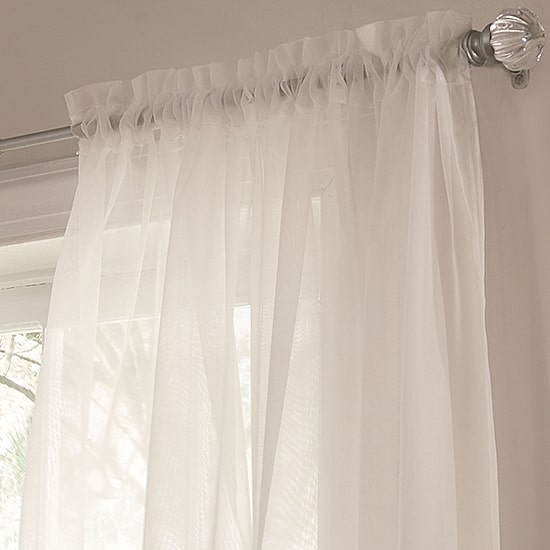 Arm And Hammer™ Curtain Fresh™ Odor-Neutralizing 3-pc. Rod Pocket Window Tier