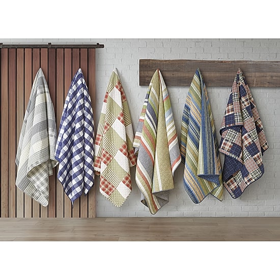 Eddie Bauer Salmon Ladder Quilt Set