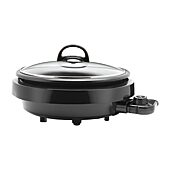 Aroma ASP-137B 3-Qt. 3-In-1 Grillet, Black