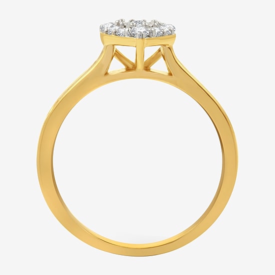 I Said Yes (H-I / I1) Womens 3/8 CT. T.W. Lab Grown White Diamond Sterling Silver or 14K Gold Over Silver Heart Bridal Set