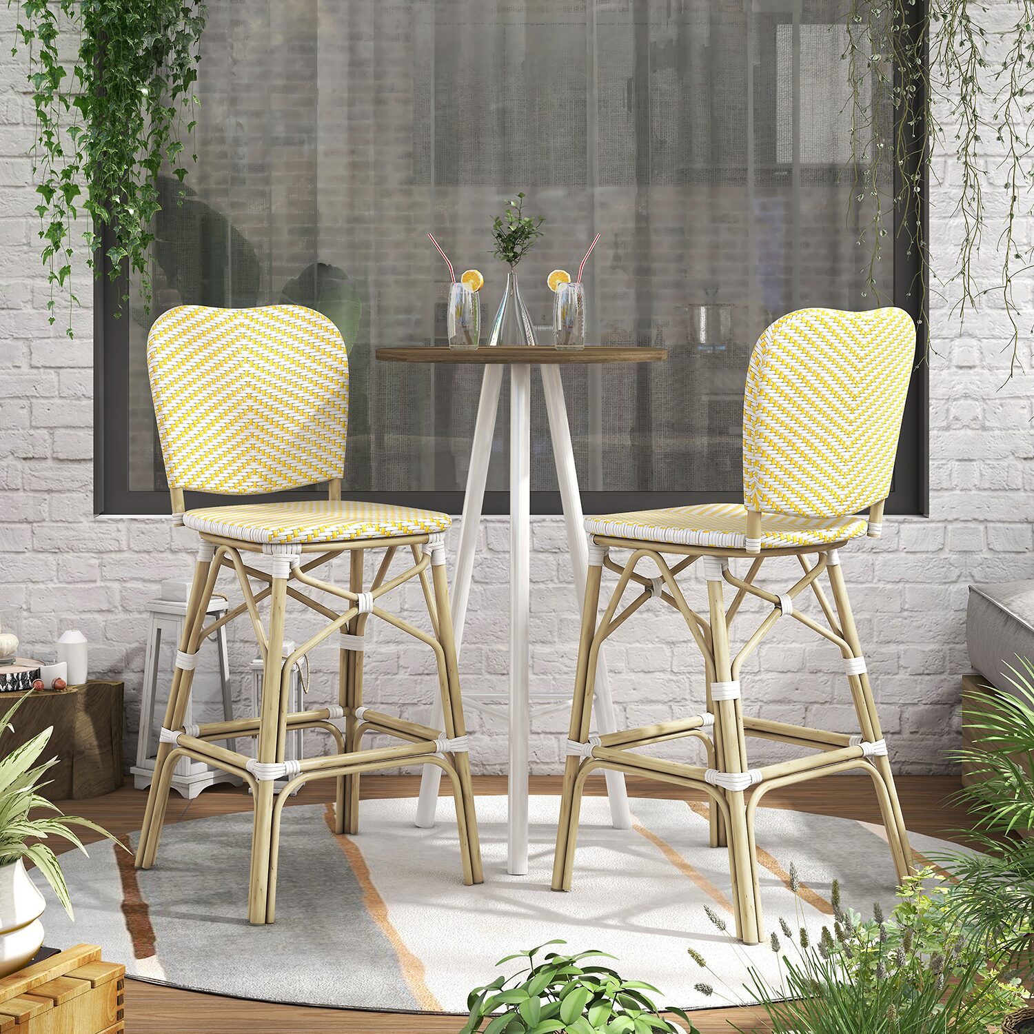 Furniture of America™ Redbonne 2-pc. Bar Stool
