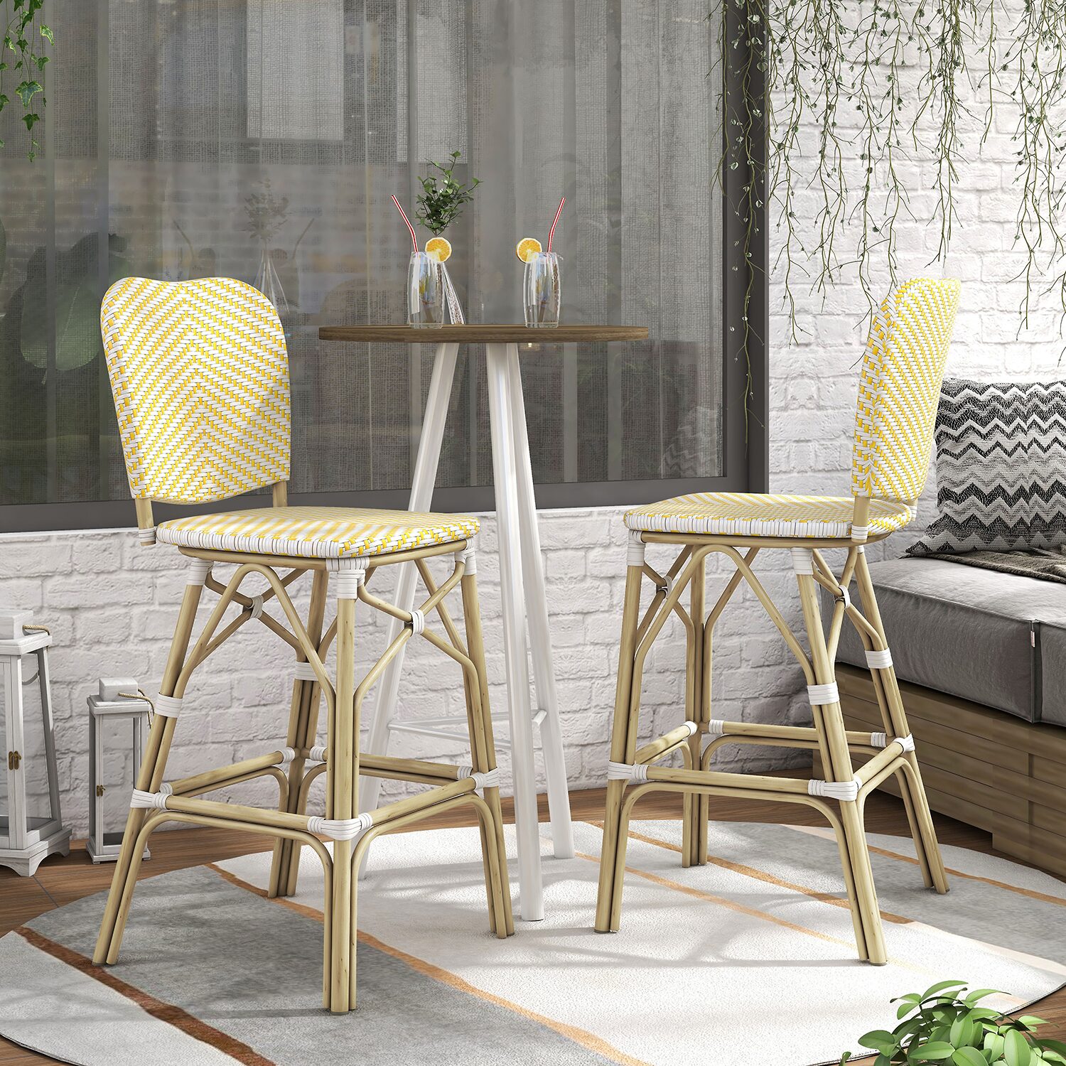 Furniture of America™ Redbonne 2-pc. Bar Stool