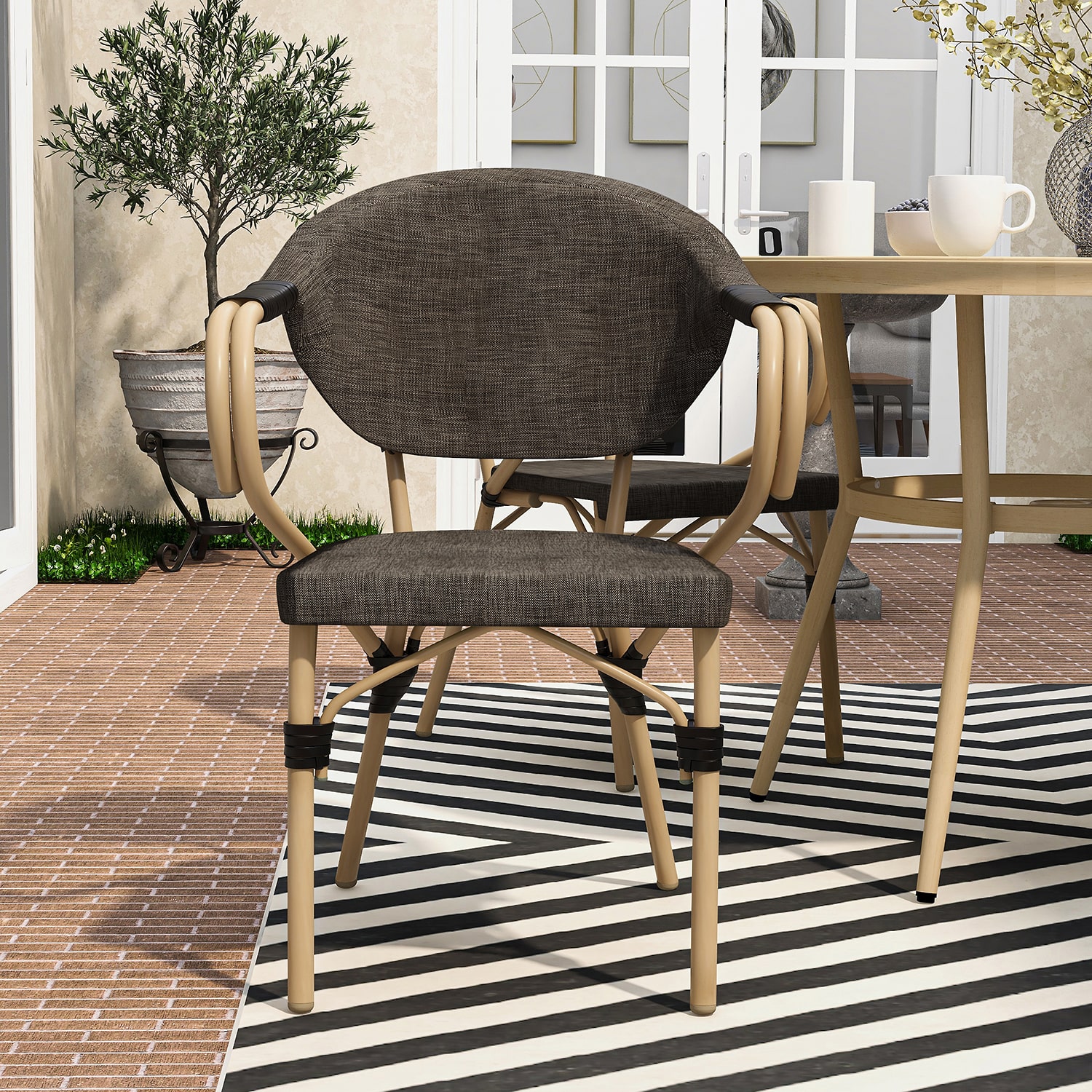 Furniture of America™ Timpanogos Casual 2-pc. Dining Chair