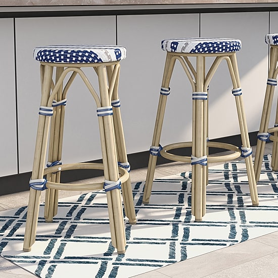 Furniture of America™ Altaview Bohemian 2-pc. Counter Height Bar Stool