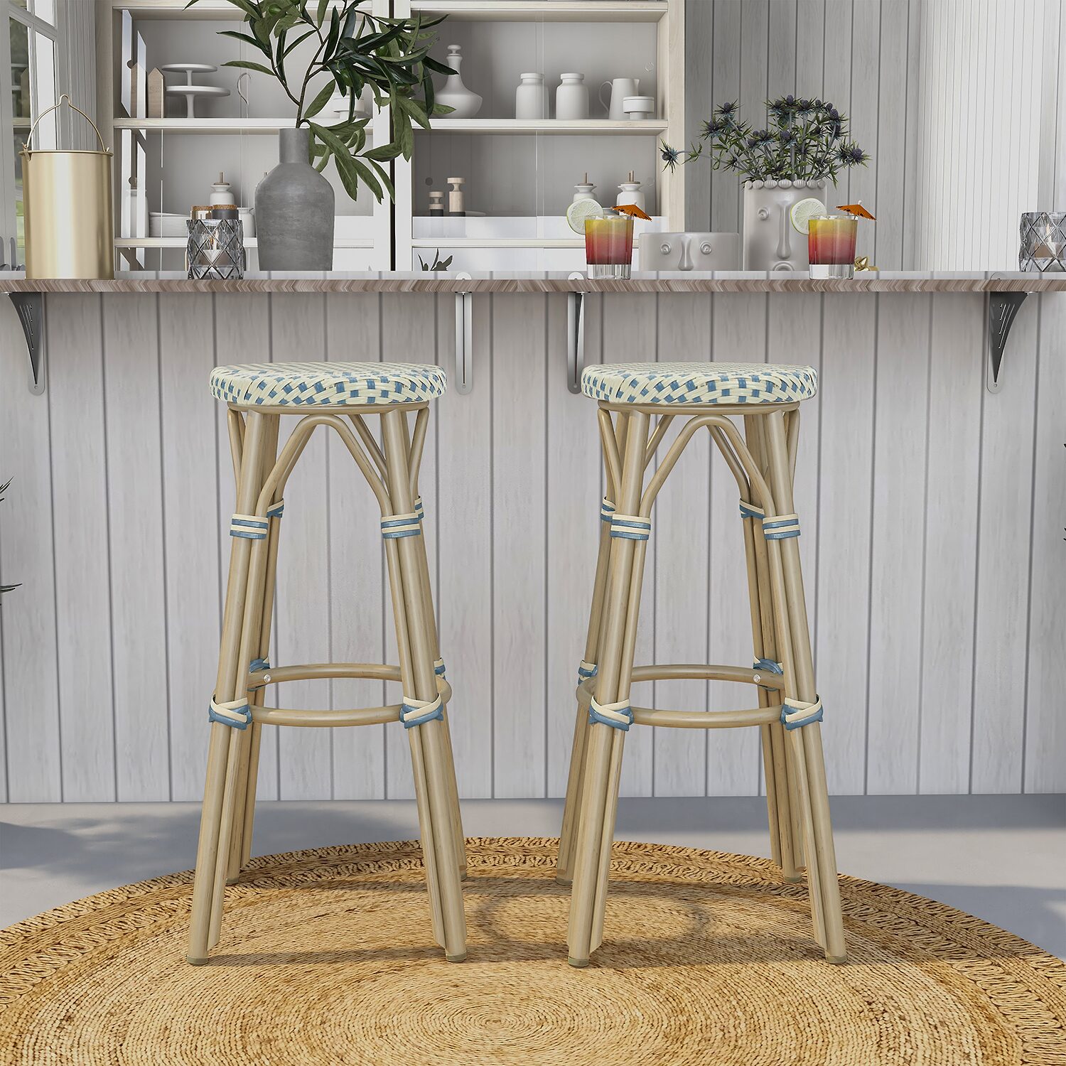 Furniture of America™ Altaview 2-pc. Bar Stool