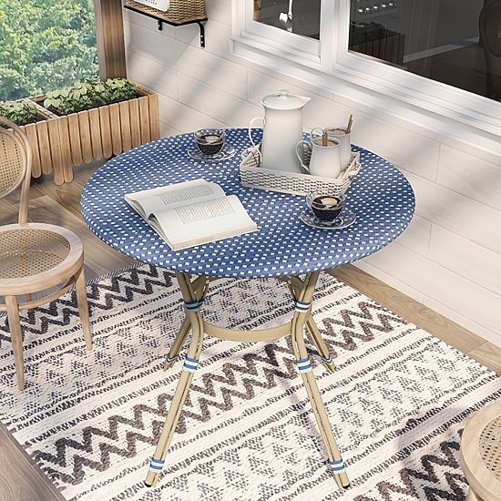 Furniture of America™ Tusto Contemporary Round Dining Table