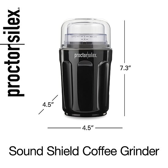 Proctor Silex Sound Shield Coffee Grinder