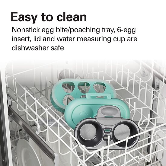 Hamilton Beach Egg Bites Maker with Hard Boiled Egg Tray