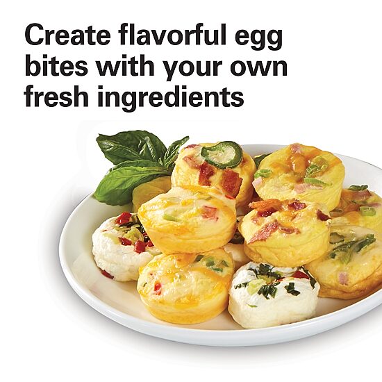 Hamilton Beach Egg Bites Maker with Hard Boiled Egg Tray