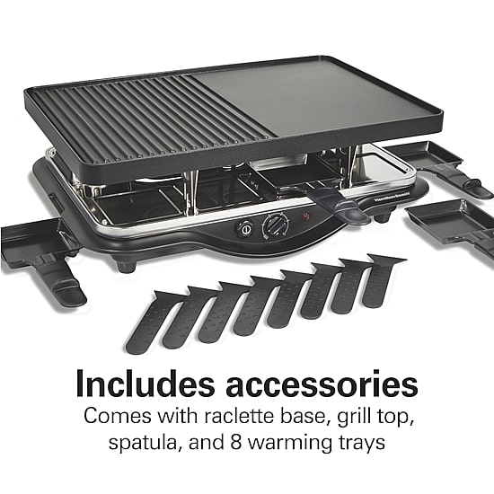 Hamilton Beach Raclette Portable Party Grill