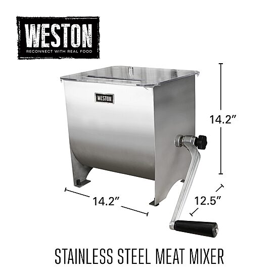 Weston Stainless Steel 20lb. And Mixer Meat Tenderizer