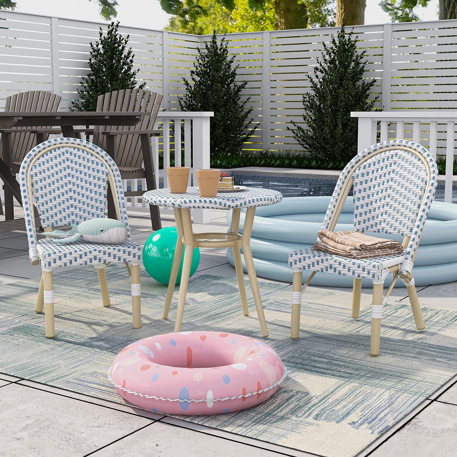 Furniture of America™ Mayora Mid Century 3-pc. Bistro Set