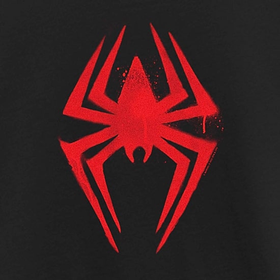 Spider-Man: Across The Spider-Verse Little & Big Kid Girls Crew Neck Short Sleeve Regular Fit Marvel Spiderman Graphic T-Shirt