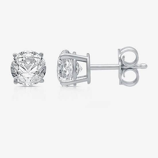 Ever Star 1 1/4 CT. T.W. Lab-Grown (G / SI1-SI2) Diamond 10K or 14K Gold Round Stud Earrings