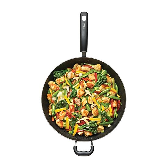 T-Fal Essentials 14" Aluminum Non-Stick Wok