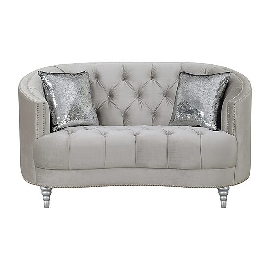 Avonlea Curved Slope-Arm Loveseat