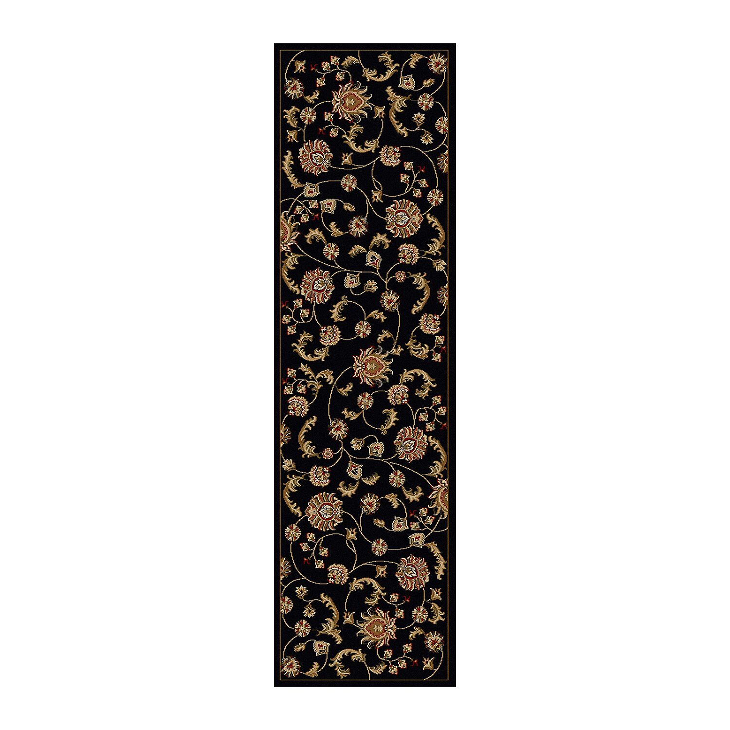 Radici Como Transitional Floral Indoor Rectangular Runner