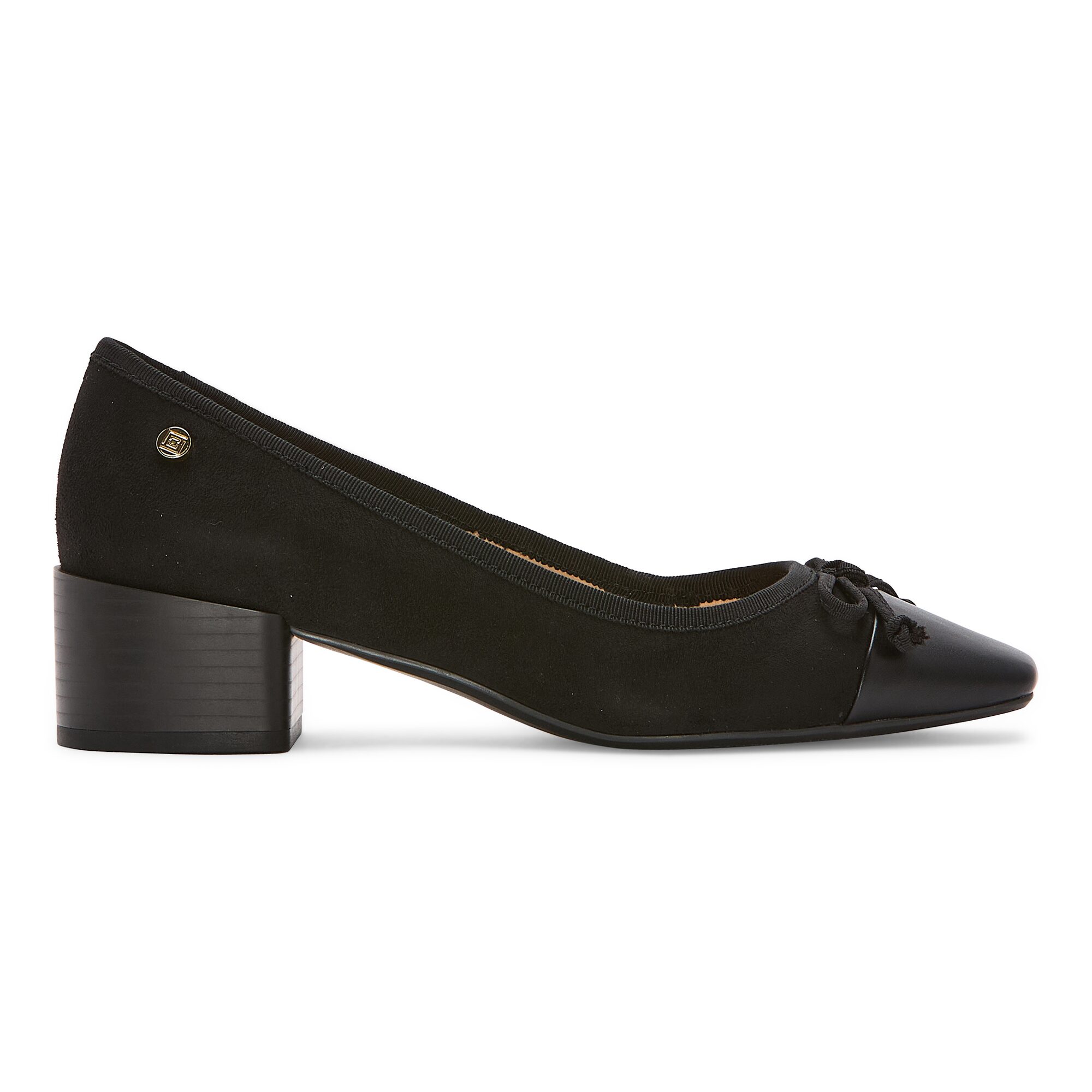 Liz Claiborne Fredson Womens Cap Closed Toe Block Heel Pumps