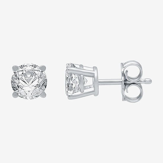 5/8 CT. T.W. Natural White Diamond 10K Gold 4.3mm Stud Earrings