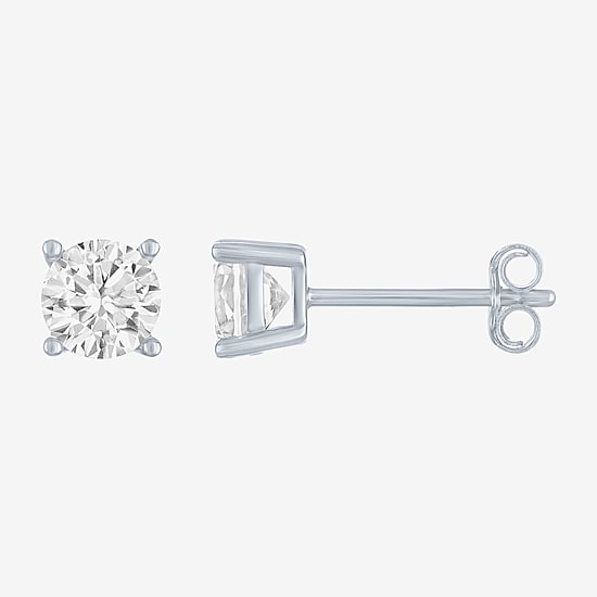 Yes, Please! Womens Lab Created White Sapphire Sterling Silver Round 2-pc. Jewelry Set