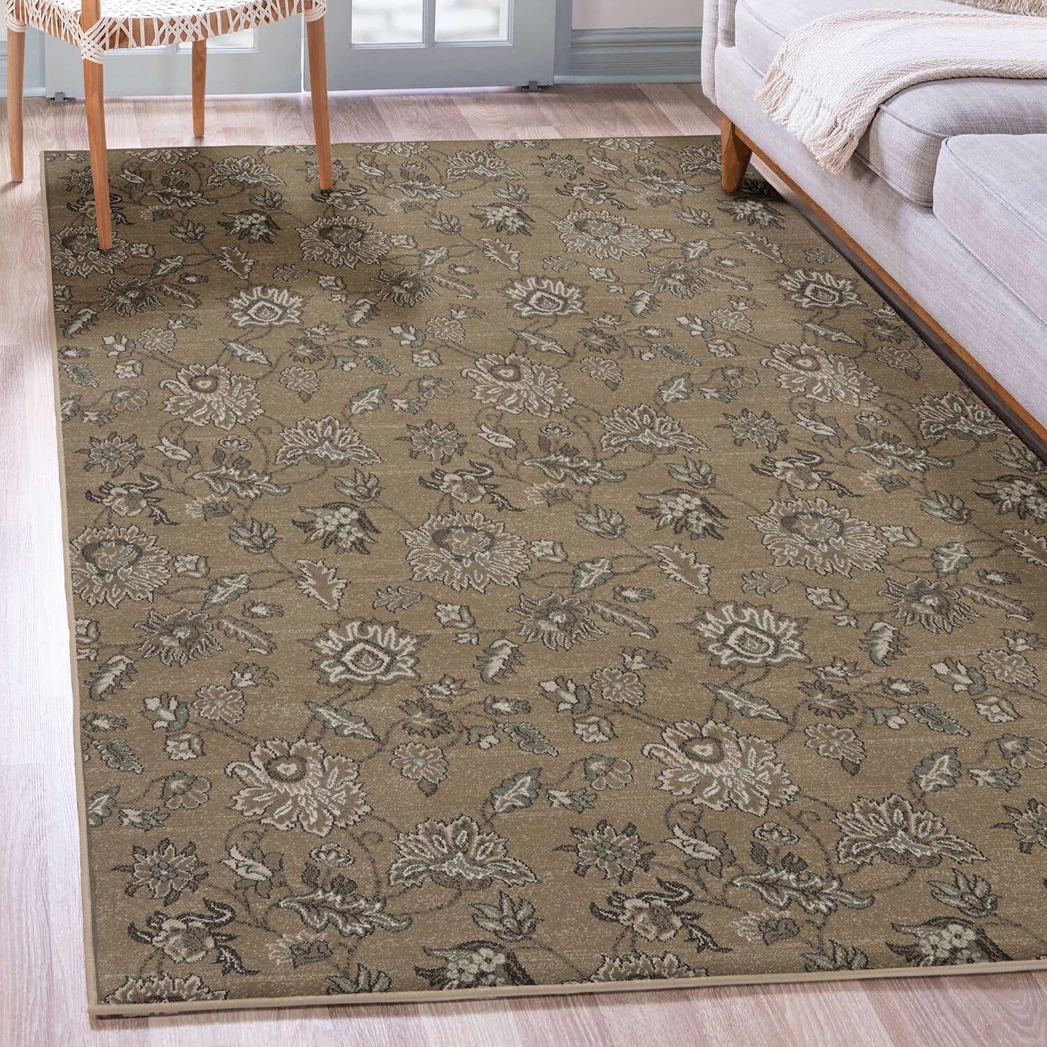 Radici Pisa Floral Traditional 39X59 Indoor Rectangular Accent Rug