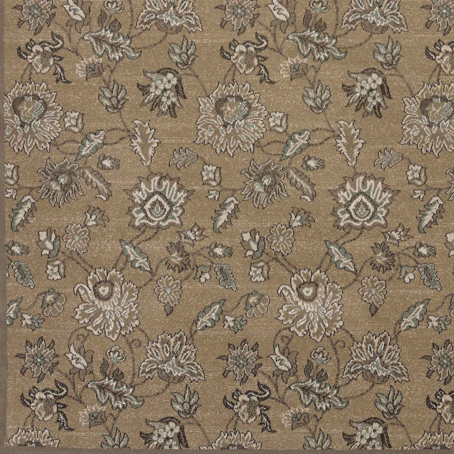 Radici Pisa Floral Traditional Indoor Round Area Rug