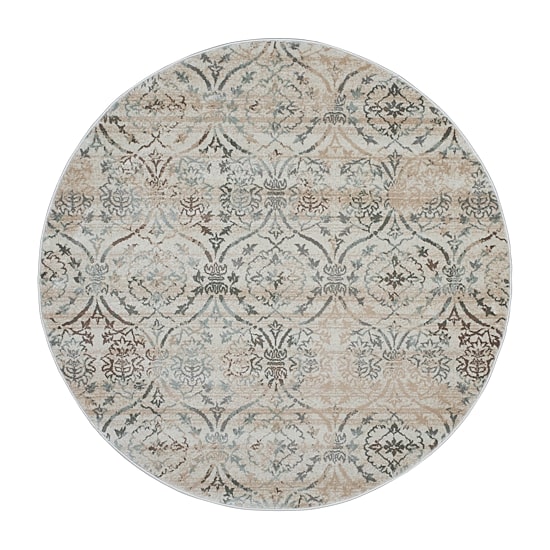 Radici Pisa Casual Modern Geometric Round Area Rug