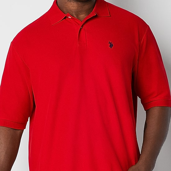 U.S. Polo Assn. Big and Tall Mens Regular Fit Short Sleeve Polo Shirt