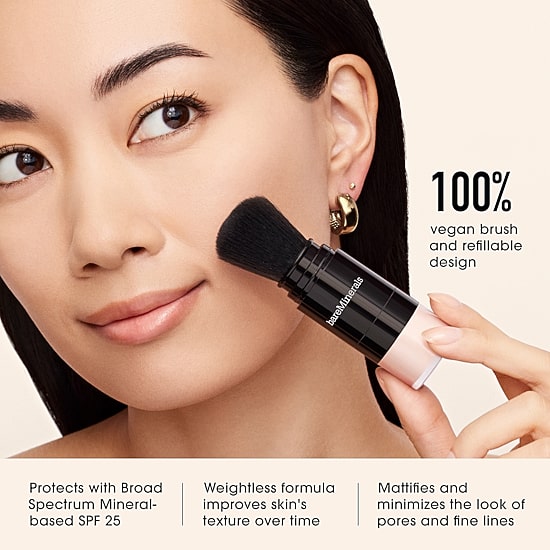 bareMinerals ORIGINAL Mineral Veil® Set + Protect Brush Mineral SPF 25 PA++