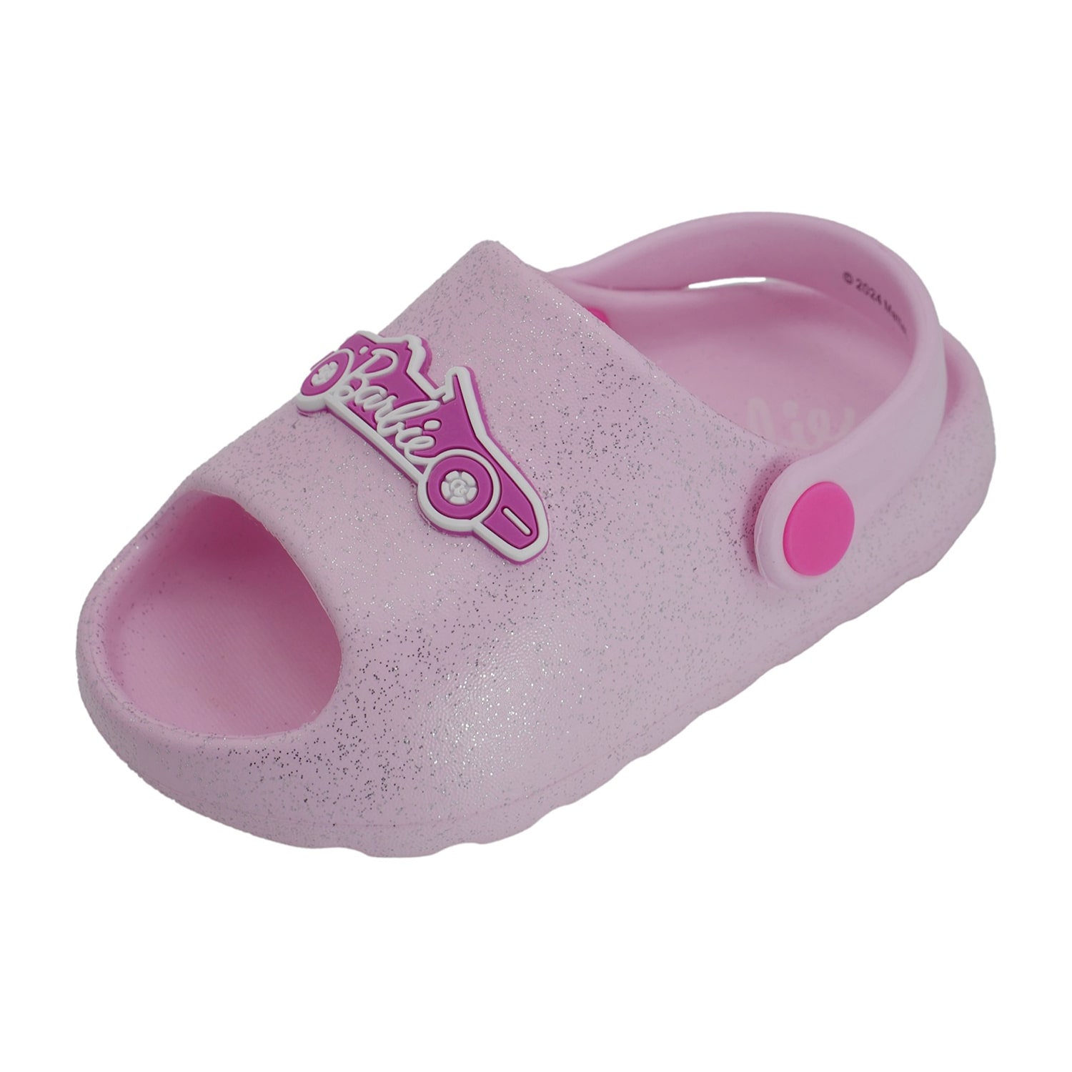 Toddler Girls Barbie Cloud Slide Sandals