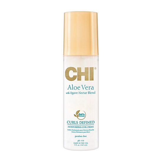 CHI Styling Aloe Vera With Agave Moisturizing Curl Hair Cream 5 oz.