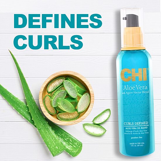 CHI Styling Aloe Vera With Agave Hair Oil 3 oz.