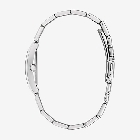 Caravelle Designed By Bulova Womens Silver Tone Stainless Steel Bracelet Watch 43l224