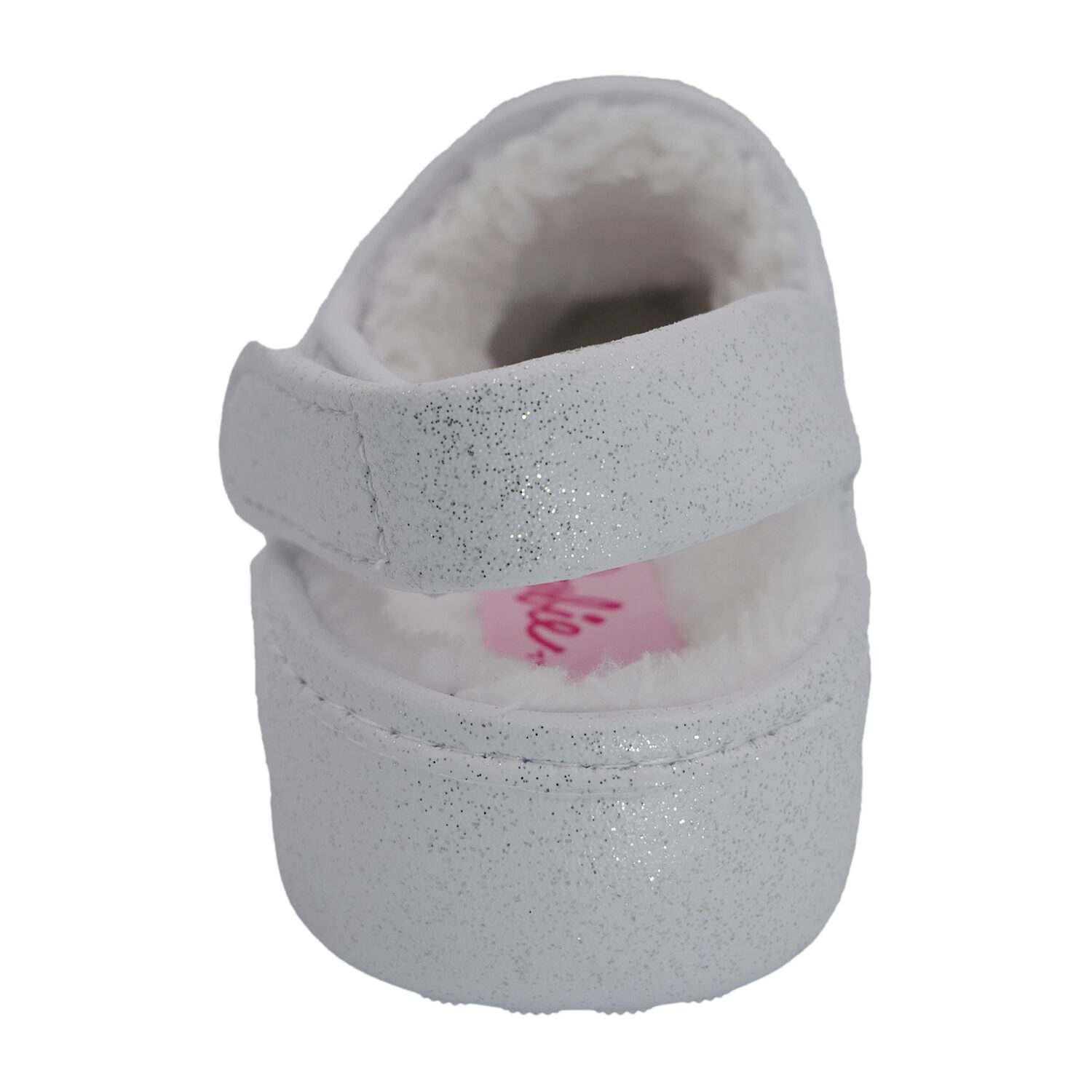Barbie Faux Fur Toddler Girls Round Closed Toe Clogs