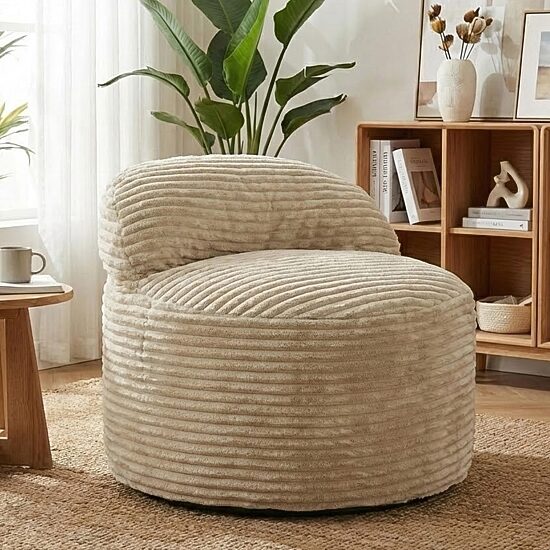 Sealy® Teddy 2-in-1 Memory Foam Bean Bag Chair