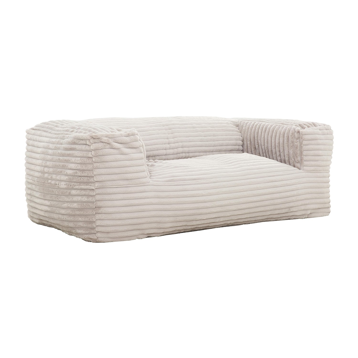 Sealy® Redd Corduroy Memory Foam Bean Bag Sofa-Style Chair