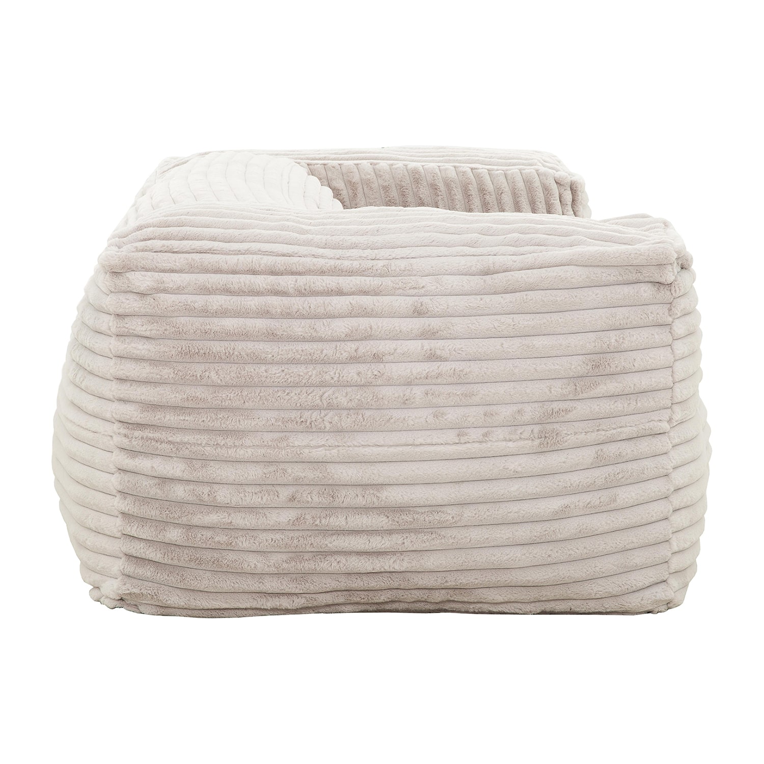 Sealy® Redd Corduroy Memory Foam Bean Bag Sofa-Style Chair