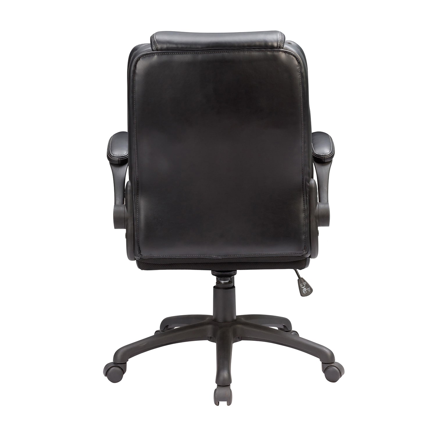 Sealy Atlas Bonded Ergonomic Design Adjustable Height Office Chair in Black
