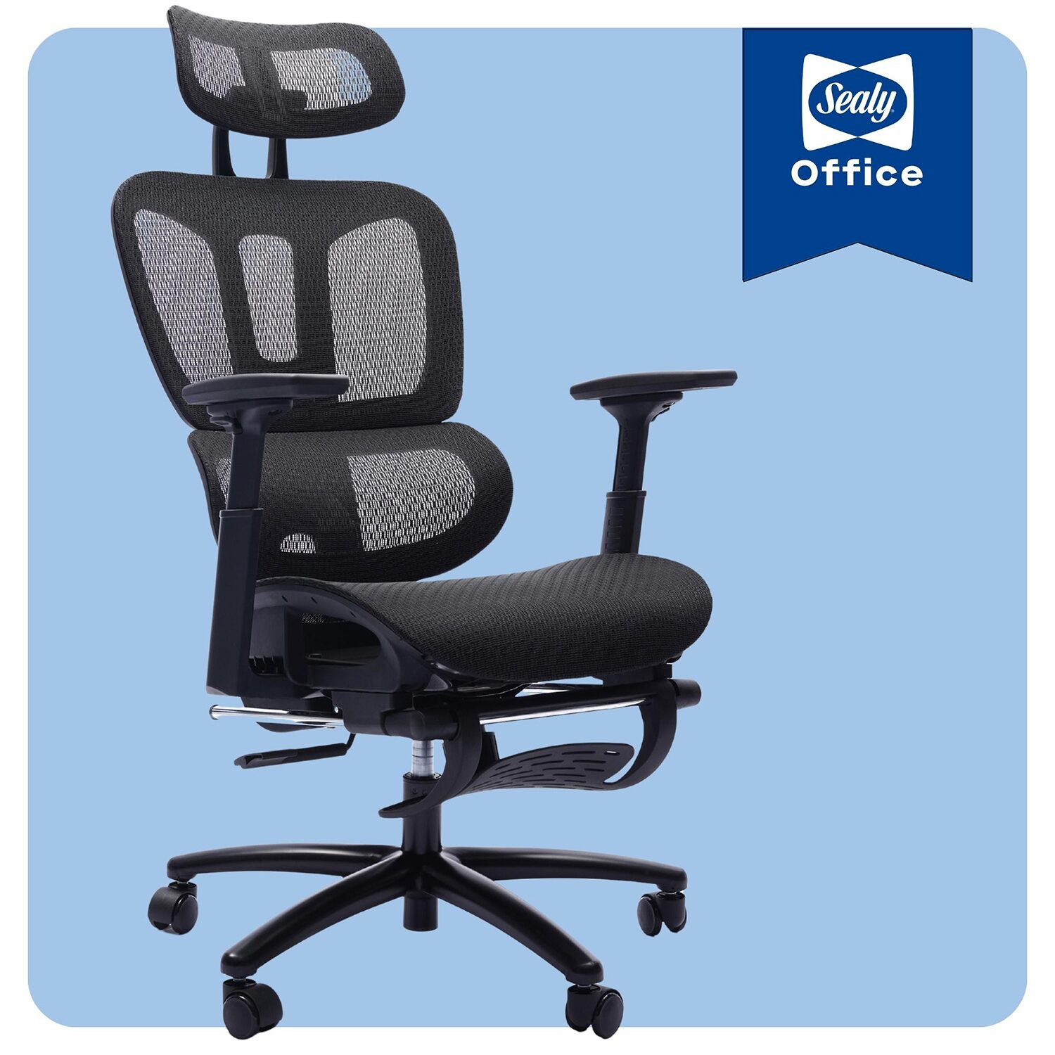 Sealy® Hxley Ergonomic Design Adjustable Height Office Chair