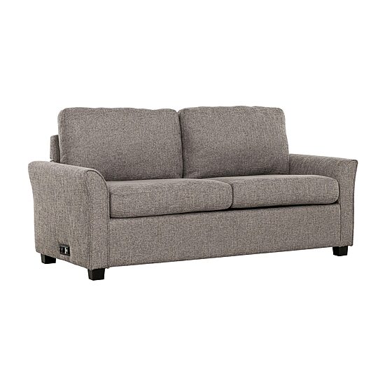 Honor Curved Slope-Arm Sleeper Sofa