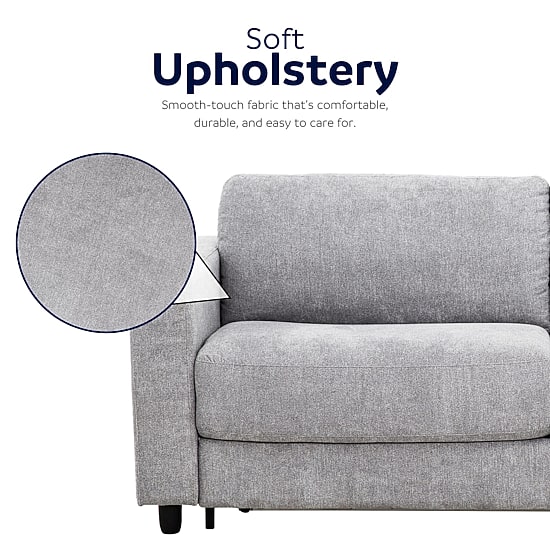 Stearns & Foster Atillio 80" Queen Sleeper Sofa with Memory Foam