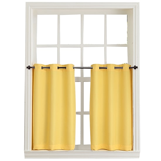 Lichtenberg Montego 2-pc. Grommet Top Window Tier