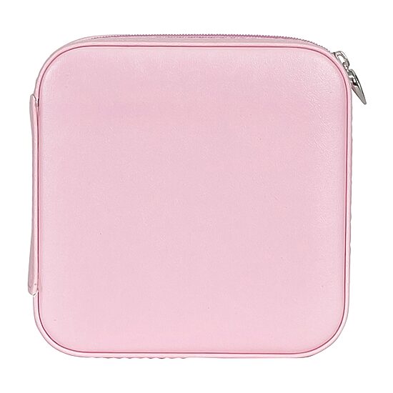 Mele and Co Josette Mirrored Pink Jewelry Travel Case