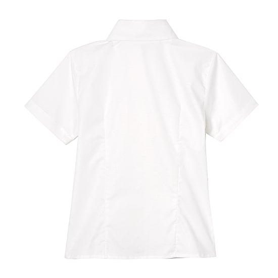 French Toast Little & Big Girls Short Sleeve Wrinkle Resistant Blouse