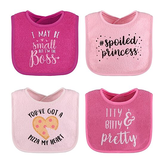 The Peanutshell Girls 8-pc. Bib