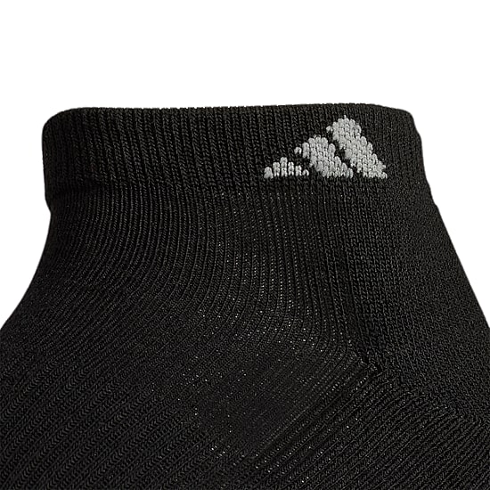 adidas Mens Multi-Pack 6 Pair Big and Tall Low Cut Socks